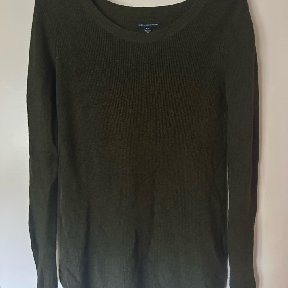 American Eagle Green Sweater